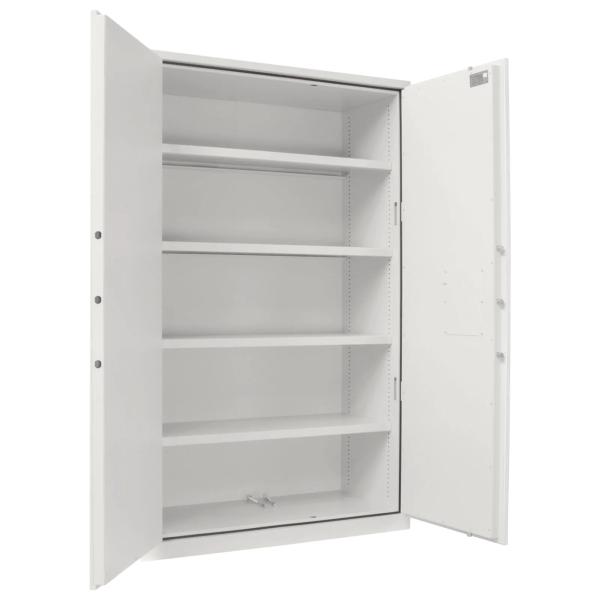 Rottner Stahlbüroschrank Office 4 Premium Elektronikschloss lichtgrau T05036